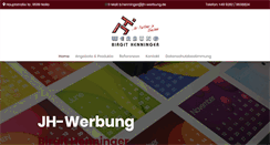 Desktop Screenshot of jh-werbung.de